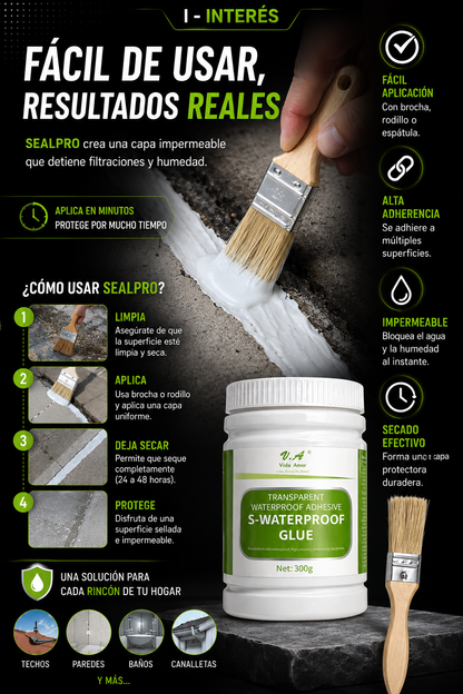 Sellador Adhesivo Impermeable SEALPRO
