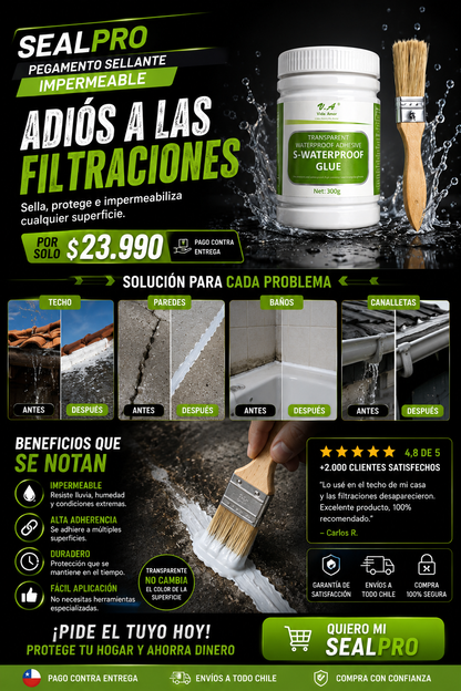 Sellador Adhesivo Impermeable SEALPRO