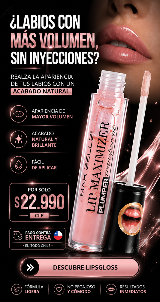 Lips Gloss Voluminizador de Labios