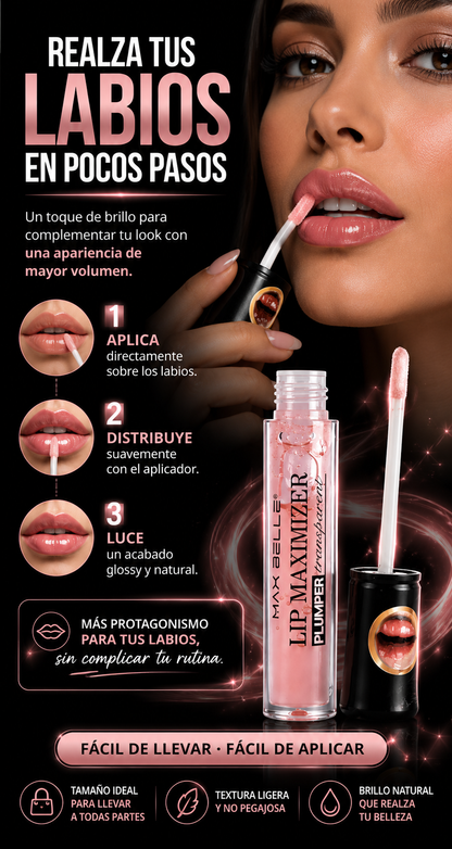 Lips Gloss Voluminizador de Labios