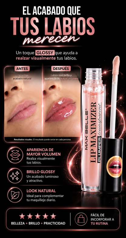 Lips Gloss Voluminizador de Labios